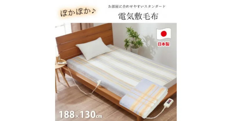 【ふるさと納税】【188×130cm】包み込まれるような温もりの電気毛布 SB22K25【1451699】