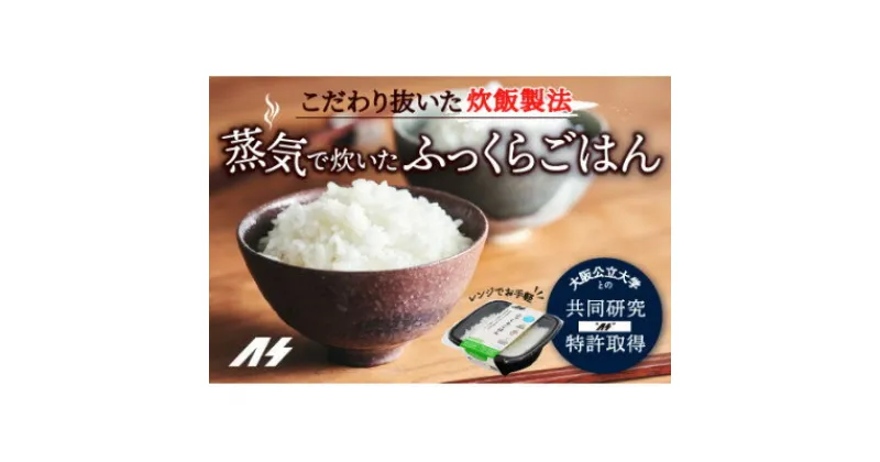 【ふるさと納税】蒸気で炊いたふっくらごはん 12個セット【配送不可地域：離島】【1373731】