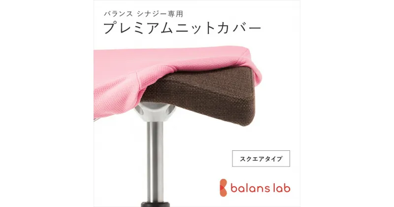 【ふるさと納税】バランスシナジー専用プレミアムニットカバー（桜）スクエアシート用 はっ水加工【 バランスイージー カバー 大阪府 門真市 】