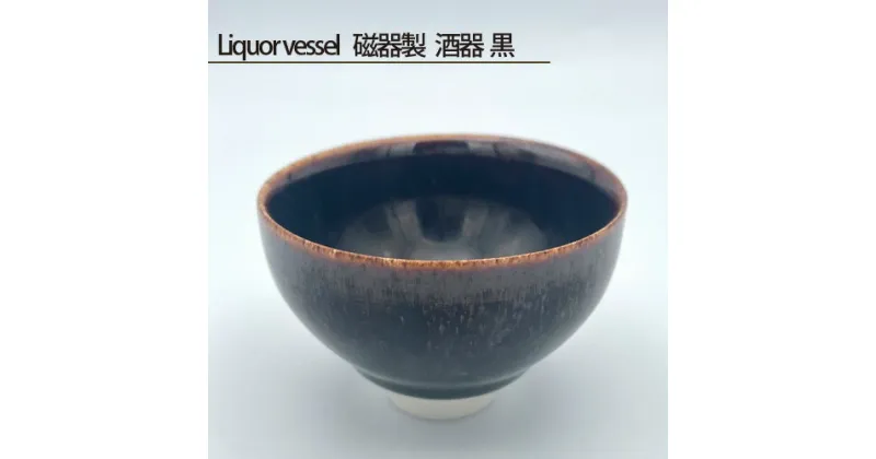 【ふるさと納税】No.199 Liquor vessel 磁器製 酒器 黒 ／ 鋳込技法 手作り 送料無料 大阪府