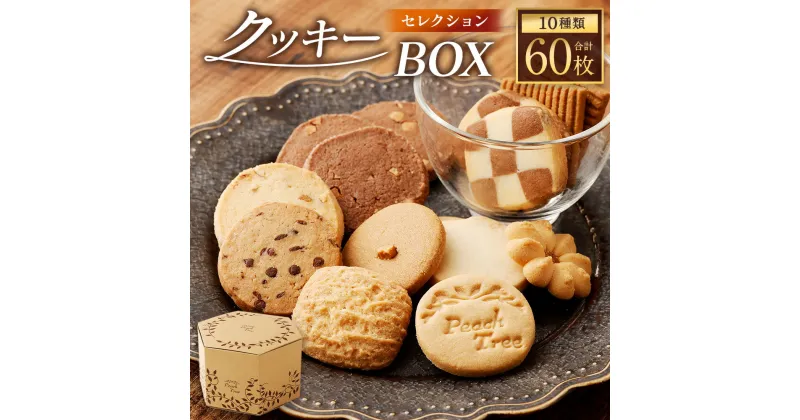 【ふるさと納税】クッキー BOX 60枚 クッキー 箱入り かわいい おしゃれ 訳あり 詰め合わせ 詰合せ 手作り 洋菓子 お菓子 スイーツ 美味しい おいしい おやつ 小分け バラエティ チョコ 個包装 大容量 ギフト 贈り物 贈答用 プレゼント 送料無料