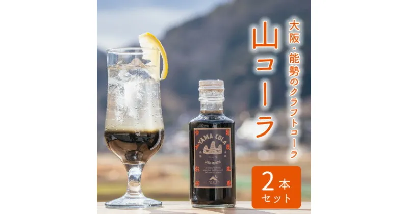 【ふるさと納税】山コーラ　2本セット　～YAMA COLA 大阪能勢のクラフトコーラシロップ～【1288037】