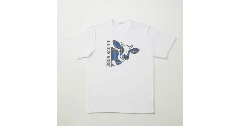 【ふるさと納税】【神戸タータン】消臭機能付Tシャツ　神戸牛Lサイズ