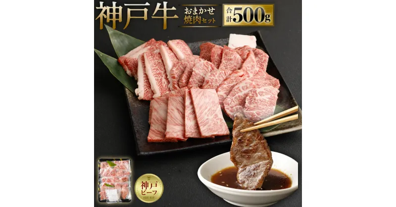 【ふるさと納税】A5等級神戸牛（神戸ビーフ）おまかせ焼肉セット　500g　［神戸牛専門店 神戸ぐりる工房］ | 牛肉 お肉 肉 にく 焼き肉 やきにく 霜降り 赤身 バラ ギフト 贈答 お取り寄せ グルメ 人気 おススメ 兵庫県 神戸市