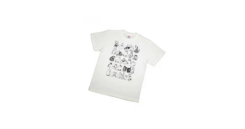 【ふるさと納税】作家 ゴーあやの ゆる猫Tシャツ