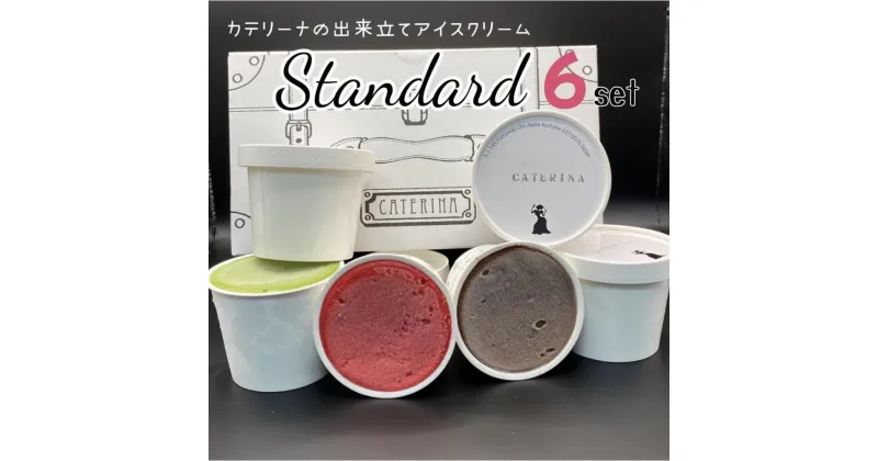 【ふるさと納税】6種のアイスクリームセット【Standard】 | お菓子 菓子 おかし スイーツ デザート 食品 人気 おすすめ 送料無料