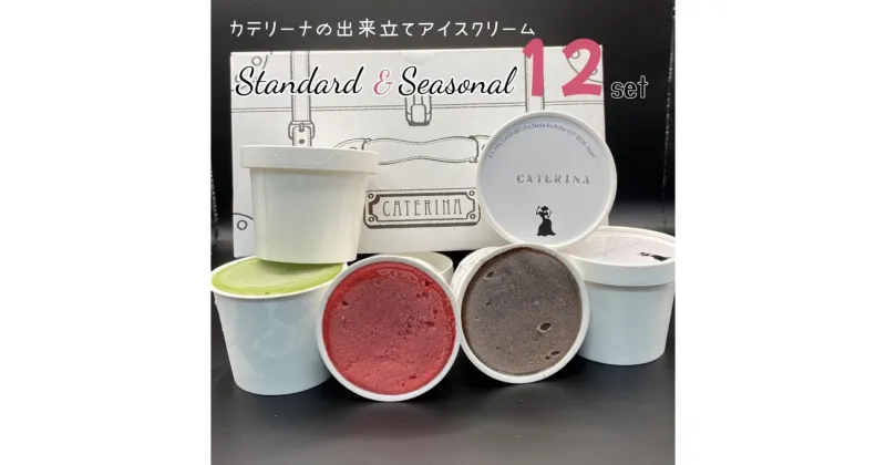 【ふるさと納税】12種のアイスクリームセット【Standard & Seasonal】 | お菓子 菓子 おかし スイーツ デザート 食品 人気 おすすめ 送料無料