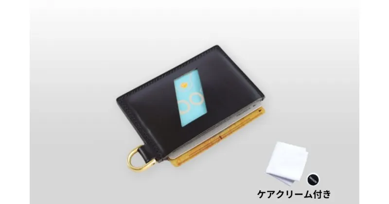 【ふるさと納税】パスケース TAANNERR IC Card Holder ブラック ディープブルー グリーン レッドブラウン キャメル 姫路 レザー ユニセックス ケアクリーム付き 定期入れ カードケース カードホルダー 本革 日本製 職人手づくり ブランド小物 兵庫 兵庫県 姫路市