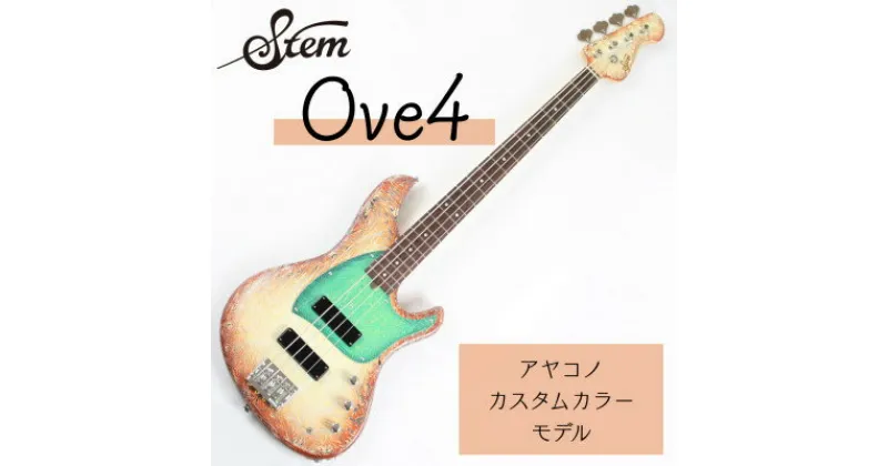 【ふるさと納税】【エレキベース】Stem Ove4 アヤコノカスタムカラー【1304925】