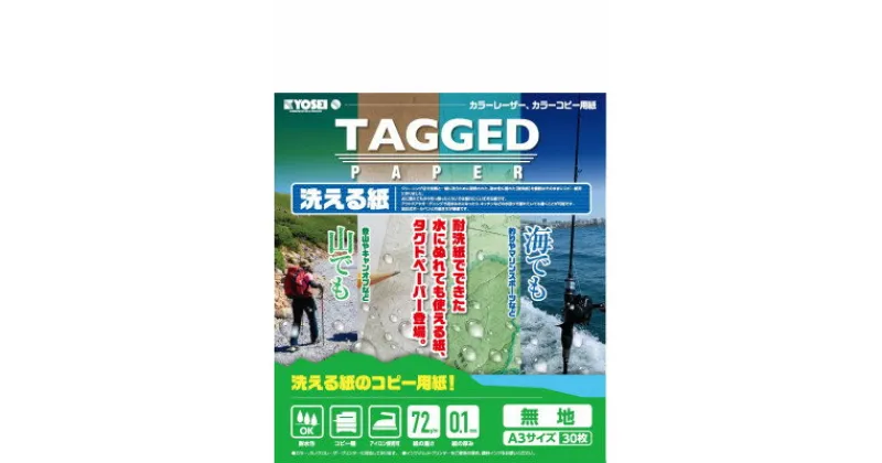 【ふるさと納税】洗える紙のコピー用紙　【タグドペーパー】(A3)　30枚入り1袋×5袋【1328373】