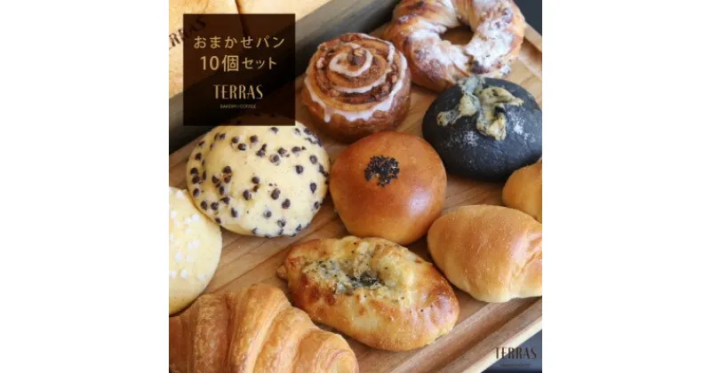 【ふるさと納税】【TERRAS】人気パン10個セット(おまかせアソート)〈冷凍〉【配送不可地域：離島】【1531692】