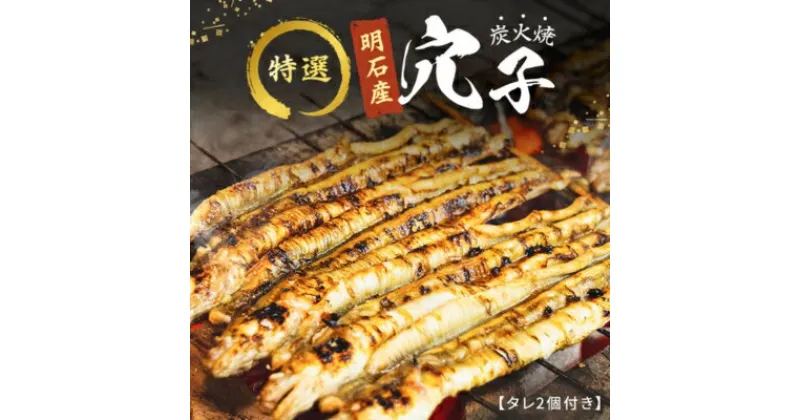 【ふるさと納税】特選明石産炭焼き穴子（タレ2個付き）　うなぎ・鰻・魚貝類・加工食品