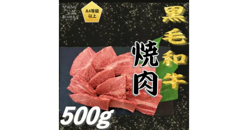 【ふるさと納税】【A4以上】勘治郎の特選黒毛和牛　厚切り焼肉「肩ロース(クラシタ)」(500g×1P)【配送不可地域：離島】【1535636】