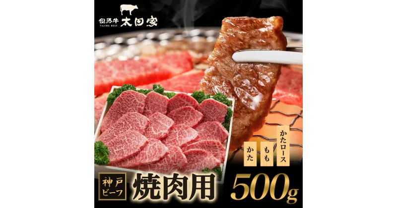 【ふるさと納税】神戸ビーフ　ITY2　焼肉用 500g　お肉・牛肉・焼肉・バーベキュー