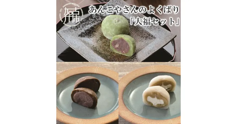 【ふるさと納税】【老舗の味】あんこやさんのよくばり「大福セット」《 よもぎ大福 ほうじ茶大福 クリーム大福 あんこ 老舗 お菓子 和菓子 おすすめ 贈答用 プレゼント こだわり セット 詰め合わせ ふるさと納税 贈答用 ギフト プレゼント 贈り物 》